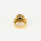 Bague 46 Bague marguerite, or jaune, saphir et diamants 58 Facettes CO2