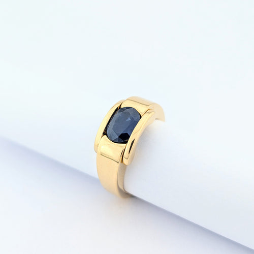 Bague 53 MAUBOUSSIN - Bague or jaune et saphir 58 Facettes 31757