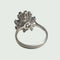 Bague 56.5 Bague rétro Or blanc Diamants Saphirs 58 Facettes Q933A(901)