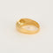 Bague 55.5 Bague jonc or jaune et diamant 58 Facettes THI01753