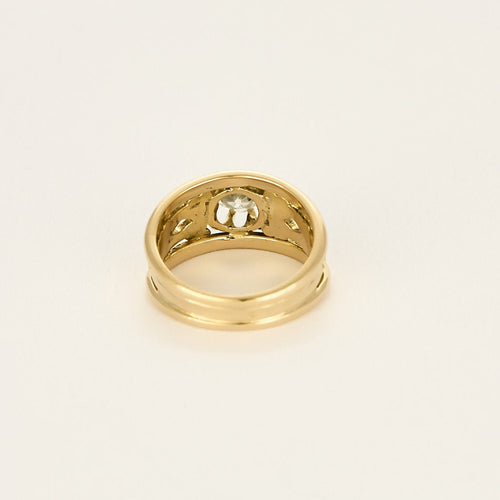 Bague 51 Bague en or jaune et diamant 58 Facettes DIE1633