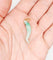 Pendentif Pendentif vintage or jaune 18k poisson gravé en jade 58 Facettes A06169