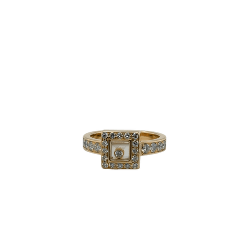 Bague 59 Chopard - Bague Or jaune Happy Diamonds 58 Facettes 1.0000538/2