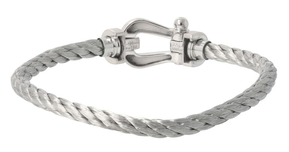 Bracelet FRED - Bracelet force 10 or blanc 58 Facettes 4175