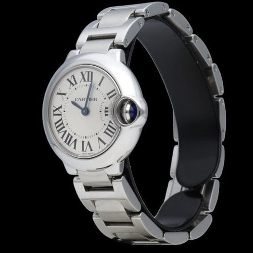 Montre Cartier Montre Ballon Bleu De Cartier 28Mm Quartz 58 Facettes MT43988