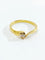 Bague 54 Bague Solitaire Or Jaune Diamant 0.13ct 58 Facettes 3097/1