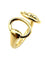 Bague 54-55 HERMES. Collection "Nausicaa", bague or jaune 18K 58 Facettes