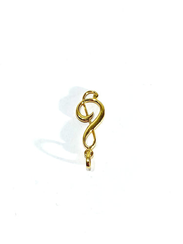Pendentif Pendentif Note de Musique en or jaune 58 Facettes