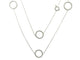 Collier collier MAUBOUSSIN sautoir le premier jour 100 cm or blanc 58 Facettes 259718