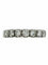 Bague 54 Alliance tour complet or blanc et diamants 2,7 carats 58 Facettes 775