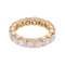 Bague 53 Alliance or jaune, diamants. 58 Facettes 33944