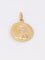 Pendentif Médaille bienheureuse Jeanne d'Arc or jaune 58 Facettes 1102.8