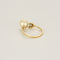 Bague 50 Bague Solitaire en or jaune, perle et diamants 58 Facettes ENG10833