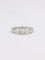 Bague 57 Bague jarretière Belle Epoque platine diamants taille ancienne 58 Facettes J302
