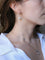 Boucles d'oreilles Boucles d'oreilles pendantes Belle Epoque diamants perles 58 Facettes J257B