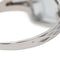Bague 57 Bague Or blanc Aigue Marine 58 Facettes 2905359CN