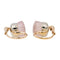 Boucles d'oreilles Pomellato Boucles d'oreilles Dormeuses Nudo Or rose Quartz 58 Facettes 3230371CN