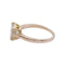 Bague 53 Bague solitaire en or rose, diamant 1,56 carats. 58 Facettes 32362