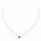 Pendentif Tiffany & Co Collier Solitaire Color by the Yard Or jaune Rubis 58 Facettes 3298648CN
