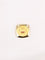 Pendentif Médaille amour Augis carrée Plus qu'hier moins que demain or jaune diamant rubis 58 Facettes J473