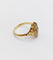 Bague 53.5 Bague marquise Art Déco or jaune, diamant taille rose (circa 1910) 58 Facettes A06376