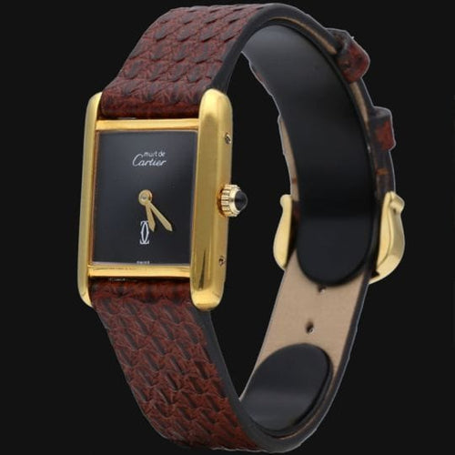 Montre Cartier Montre Tank Vermeil 58 Facettes MT41725