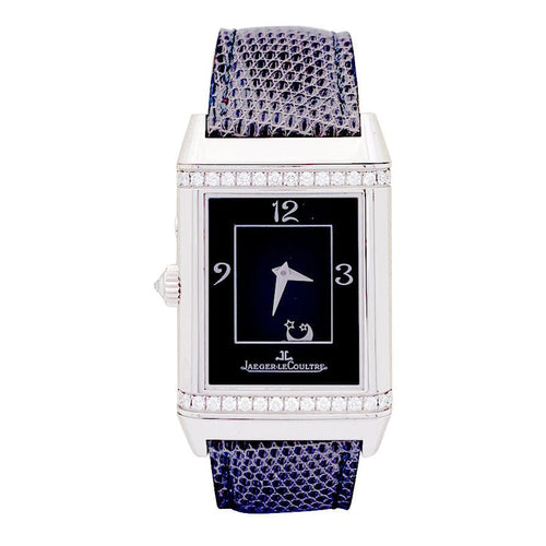 Montre Montre Jaeger-LeCoultre, "Reverso Duetto", en or blanc et diamants. 58 Facettes 33700