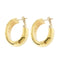 Boucles d'oreilles Boucles d'oreilles créoles bombées 58 Facettes 32691