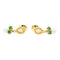 Boucles d'oreilles Boucles d'oreilles Or jaune Emeraude 58 Facettes 3282603CN