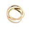 Bague 59 CARTIER - Alliance Trinity 3 ors 58 Facettes 36507