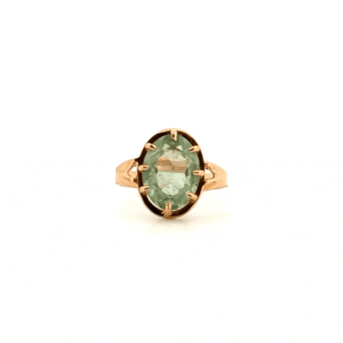 Bague 54 Solitaire Or Jaune 58 Facettes