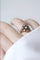 Bague Bague marguerite ancienne en or et diamants taille rose 58 Facettes