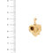 Pendentif Pendentif porte-photo en forme de cœur ouvrable 58 Facettes 36821