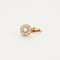 Boucles d'oreilles Boucles d'oreilles or jaune et gris diamants 58 Facettes GU49