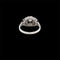Bague 54 Art Deco Diamond Plaque Filigree Engagement Ring 58 Facettes