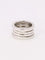Bague BVLGARI - Bague B.zero1 Large or blanc 58 Facettes J532