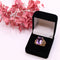 Bague Bague cocktail Améthyste rectangle sertie sur or jaune 58 Facettes