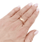 53 Bague Hermès "Kelly Gavroche" or rose. 58 Facettes 34327