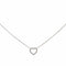 Collier Tiffany & Co Collier Métro coeur Or blanc Diamant 58 Facettes 3202701RV