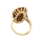 Bague 53 Bague, or jaune, corail et diamants 58 Facettes 34034