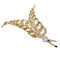 Broche Broche, or rose, platine, diamant. 58 Facettes 32227