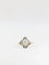 Bague Bague trèfle en or et pierre blanche 58 Facettes 451