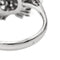 Bague 55 Bague Or blanc Diamant 58 Facettes 2975750CN
