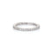 Bague 49 Bague d'éternité diamant platine 58 Facettes G12312