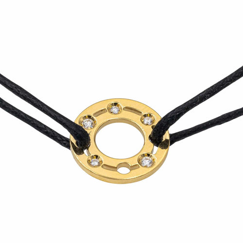 Bracelet Dinh Van Bracelet Pulse Or jaune Diamant 58 Facettes 2994737RV