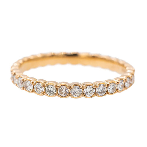 Bague 53 Ginette NY Bague Alliance Or jaune Diamant 58 Facettes 3056513CN