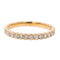Bague 53 Ginette NY Bague Alliance Or jaune Diamant 58 Facettes 3056513CN