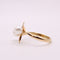 Bague Bague Toi et Moi or jaune 18k et perles de culture 58 Facettes
