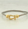 Bracelet Bracelet Fred Force 10 PM or jaune et acier 58 Facettes