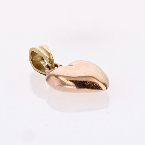 Pendentif Pendentif coeur en or rose 58 Facettes CVP181